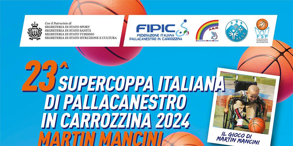 Supercoppa Italiana di Basket in Carrozzina 2024 a San Marino.